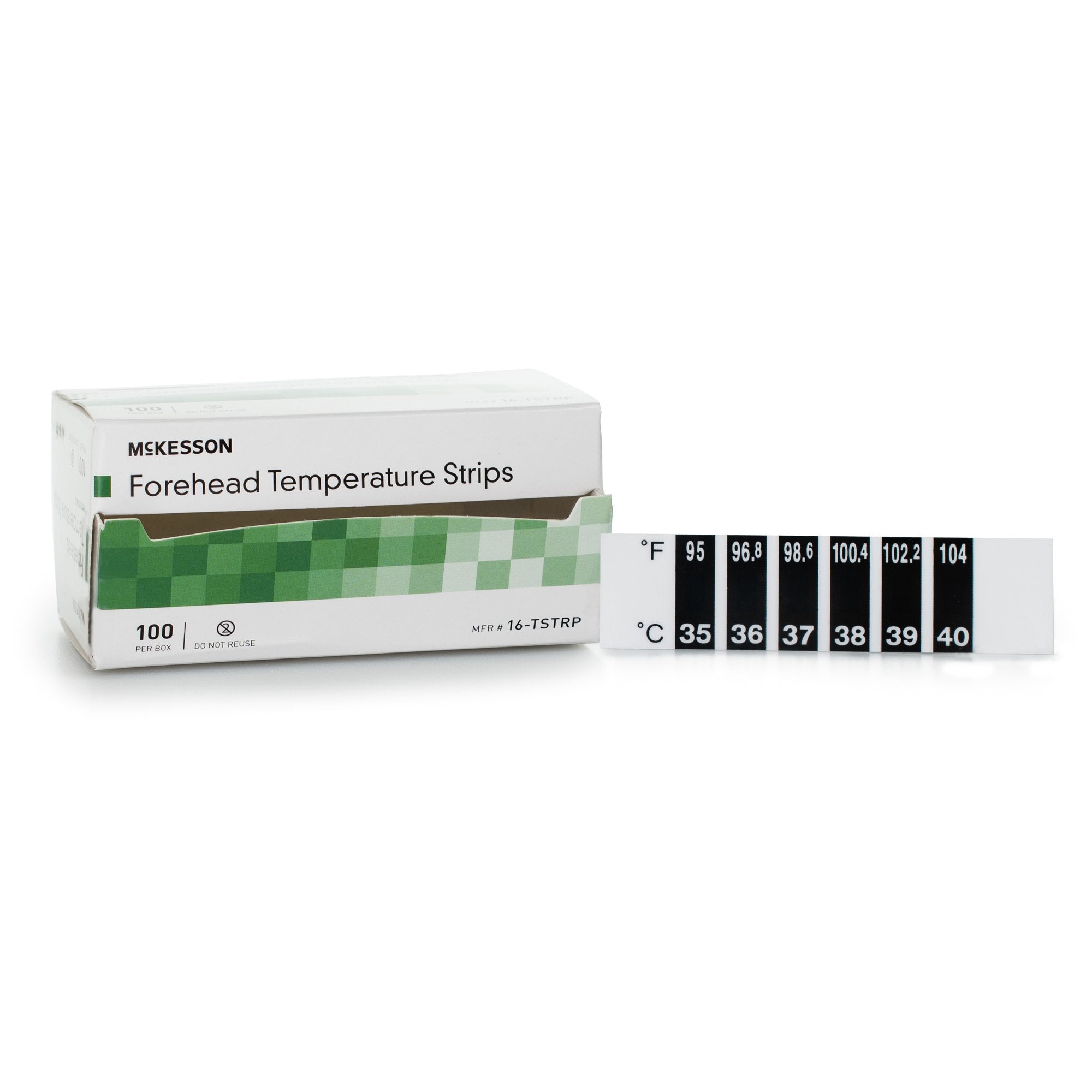 McKesson Forehead Temperature Strip 16-TSTRP
