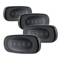 SPYDER Xtune Dodge Ram 03-09 (2 Rd/2 Am) LED Fender Lights 4pcs Smoke ACC-LED-DR03-FL-SM 9924767