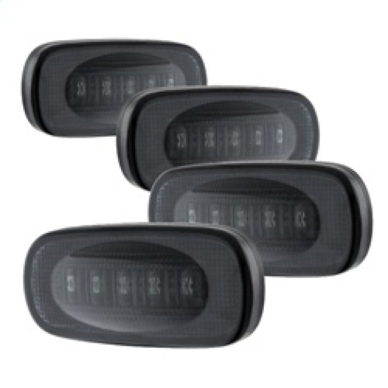 SPYDER Xtune Dodge Ram 03-09 (2 Rd/2 Am) LED Fender Lights 4pcs Smoke ACC-LED-DR03-FL-SM 9924767