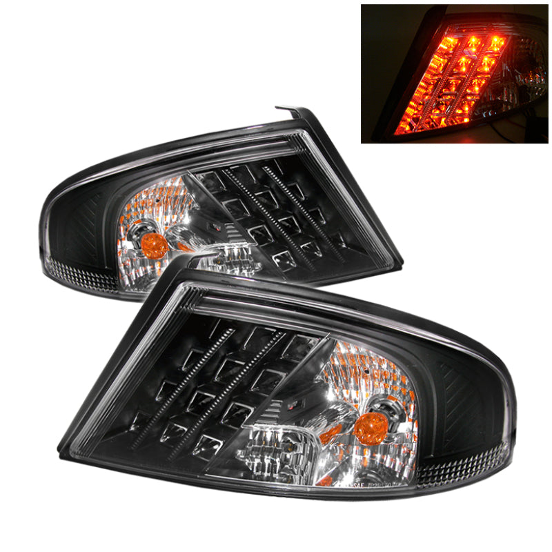 SPYDER Dodge Stratus 01-06 4Dr LED Tail Lights Black ALT-YD-DSTR01-LED-BK 5002747
