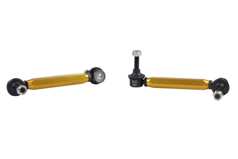 Whiteline Sway Bar Link Kit Heavy Duty Adj Steel Ball Nissan GT-R 2009-2011