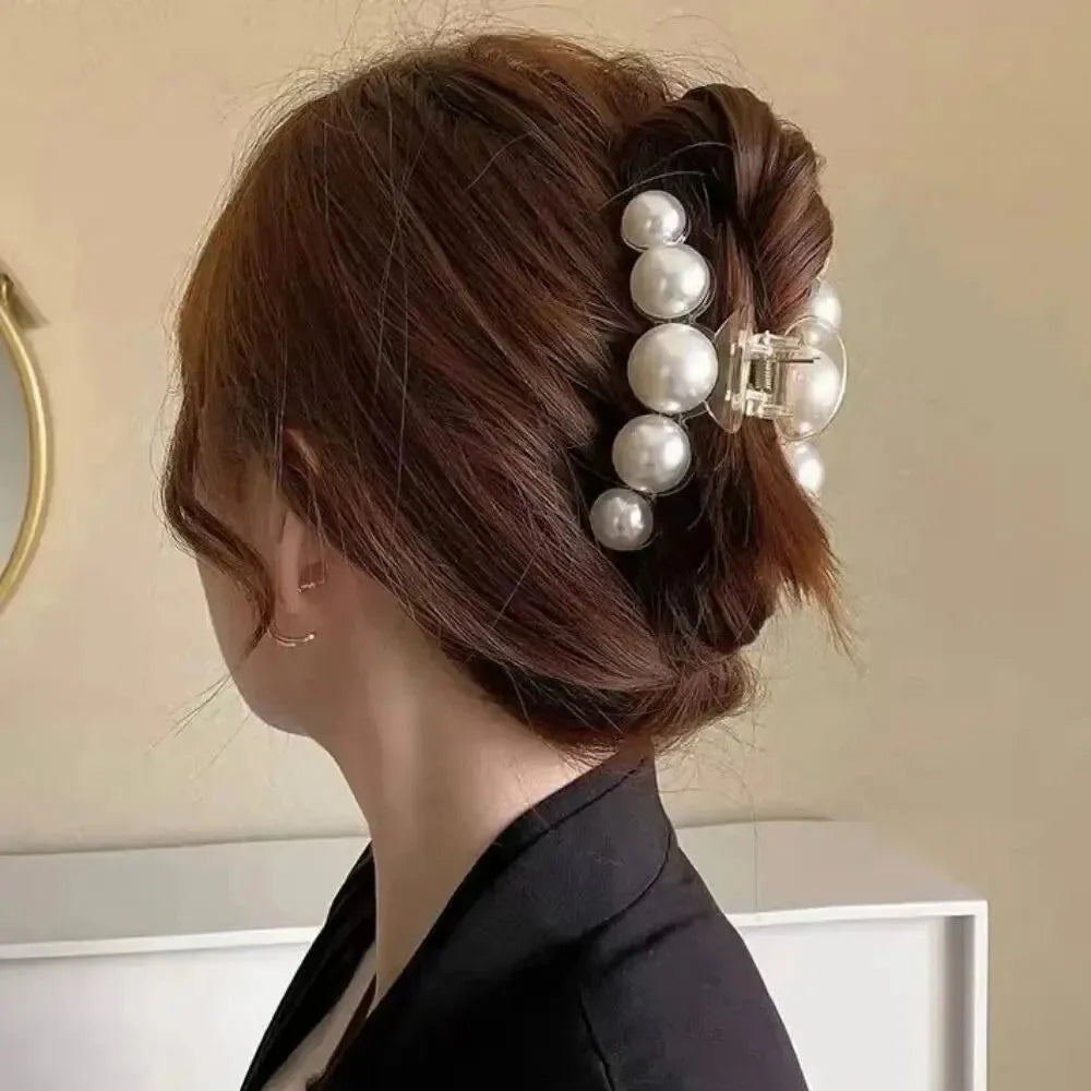 4pcs Large Shark Clip Hair Accessories Temperament.