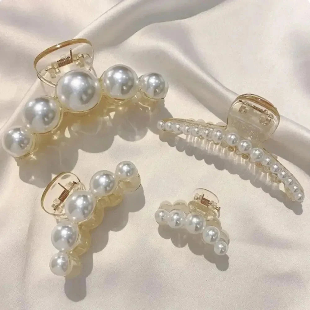 4pcs Large Shark Clip Hair Accessories Temperament.