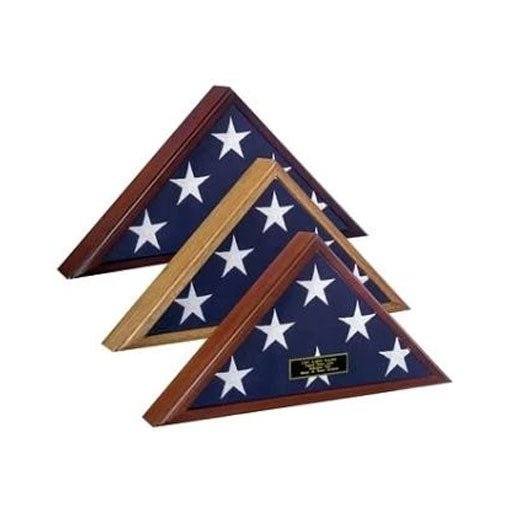 4x6 flag Display Case, 4 ft x 6 ft flag display case, 4x6 flag case, American flag 4x6 flag display, 4x6 flag frame - Cherry Finish. - PhishStones Products