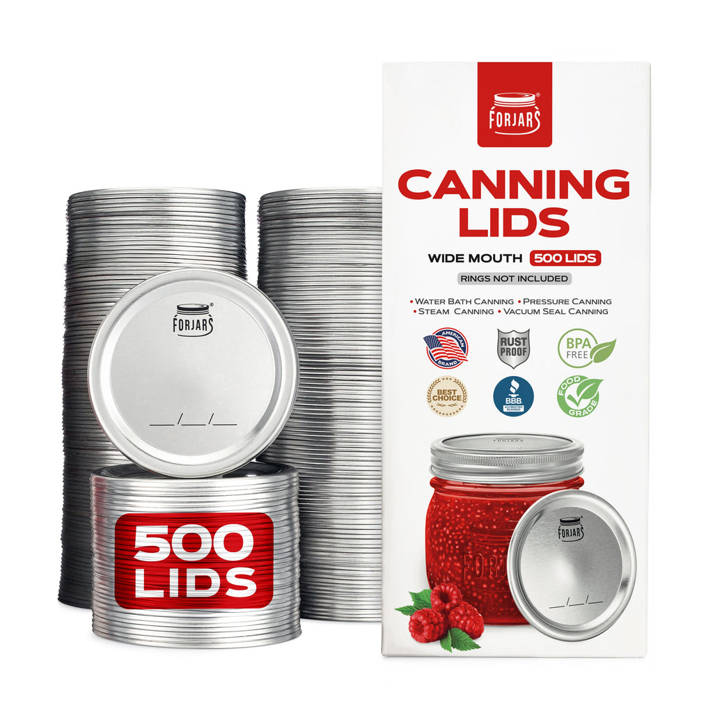 500 Wide Mouth Canning Lids - PhishStones Products