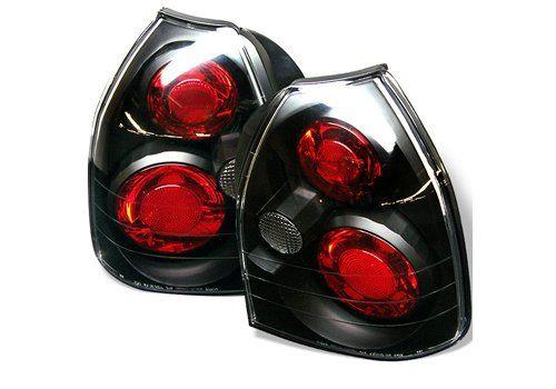 Spyder Auto Honda Civic 96-00 3DR Altezza Tail Lights Black