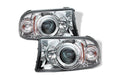 Spyder Auto Durango 98-03 1PC Halo LED Projector Headlights Chrome