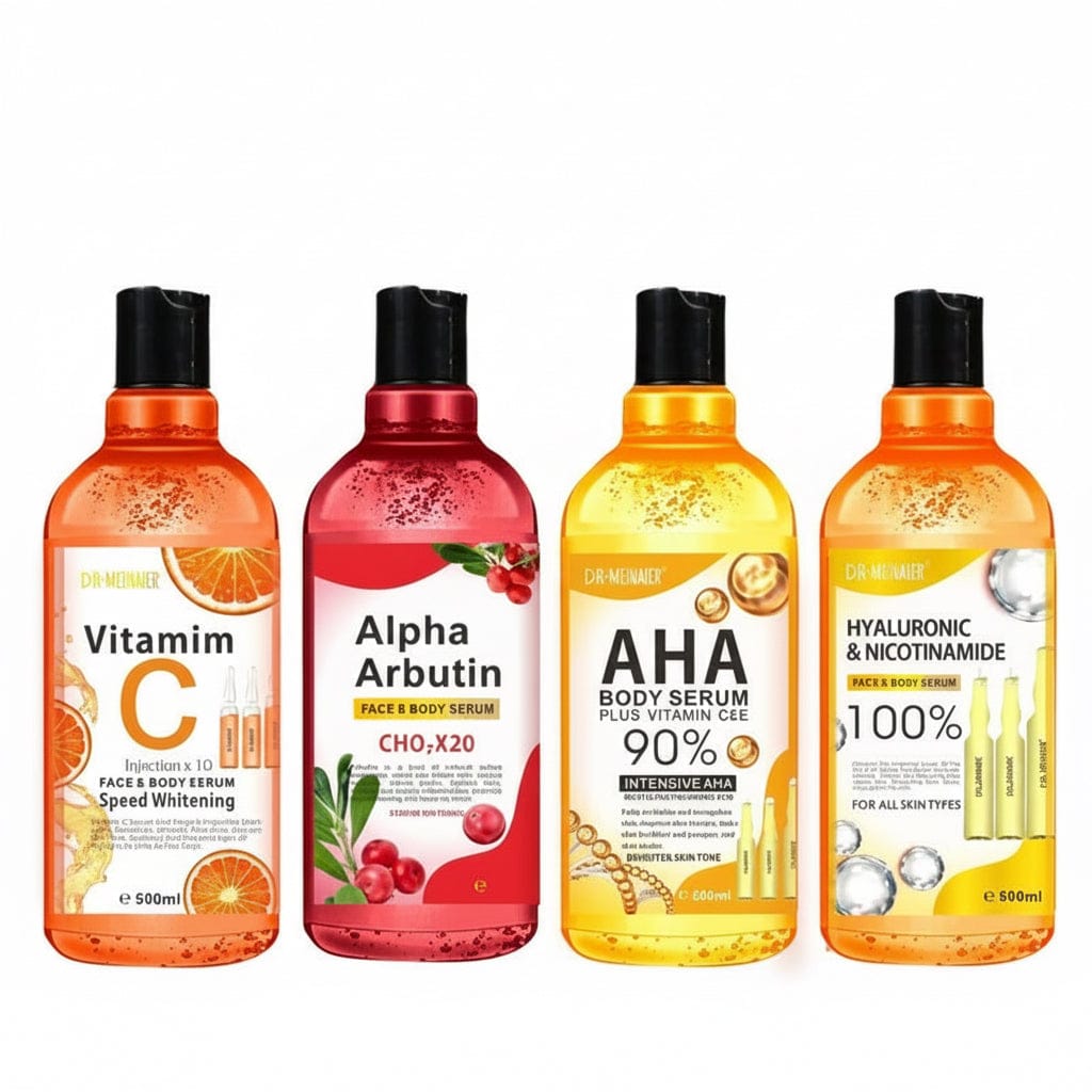 500ml Hyaluronic Acid Brightening Face & Body Serum
