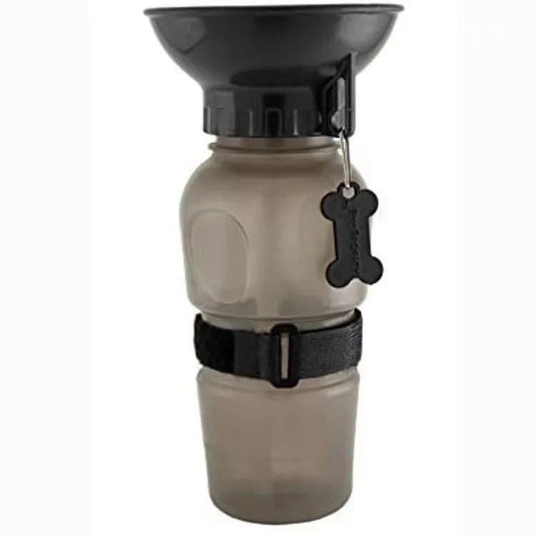 500ml Outdoor Portable Pet Water Bottle – Leakproof Dog & Cat Travel Cup with Drinking Bowl Feeder - PhishStones Products
