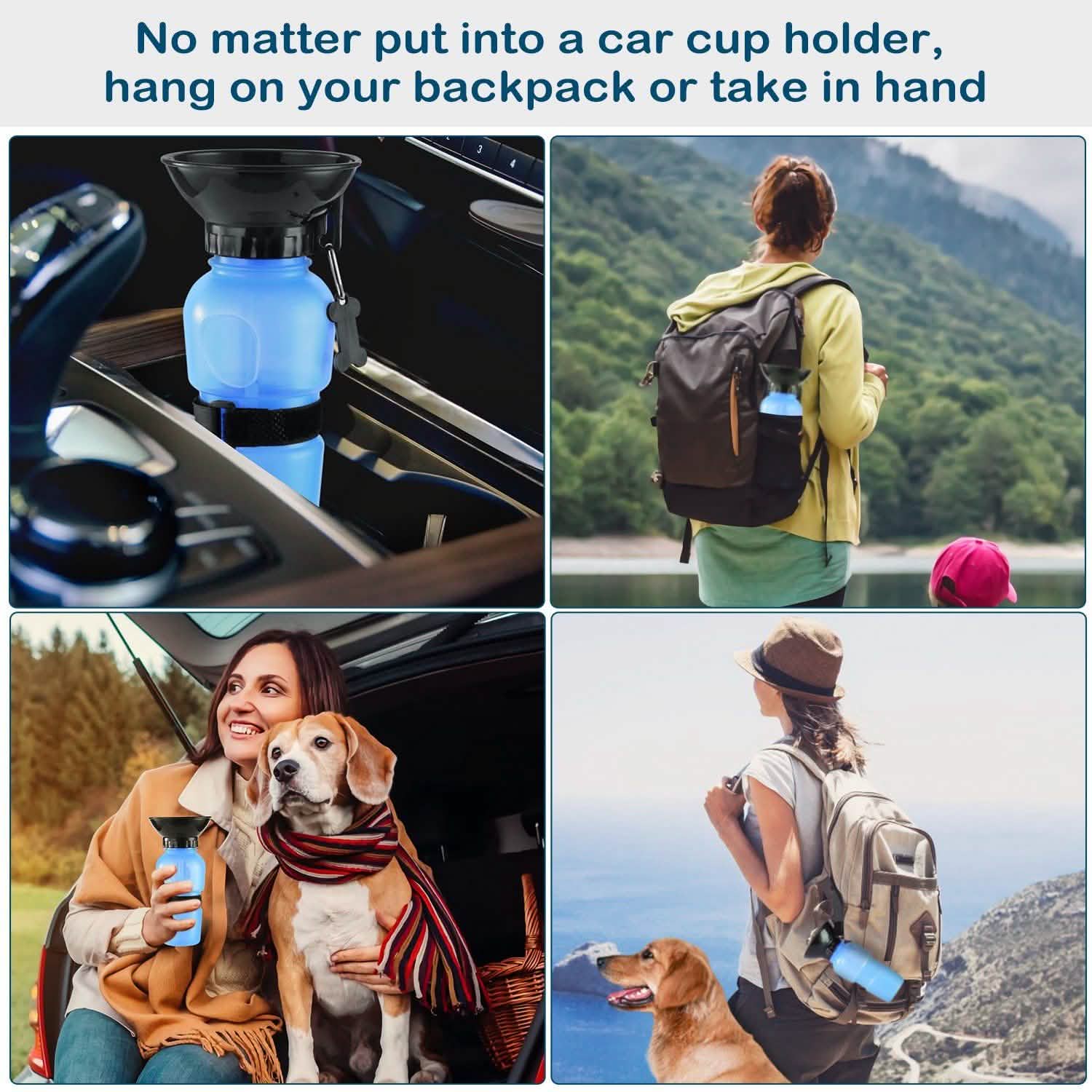 500ml Pet Water Bottle Portable Water Cup - PhishStones Products