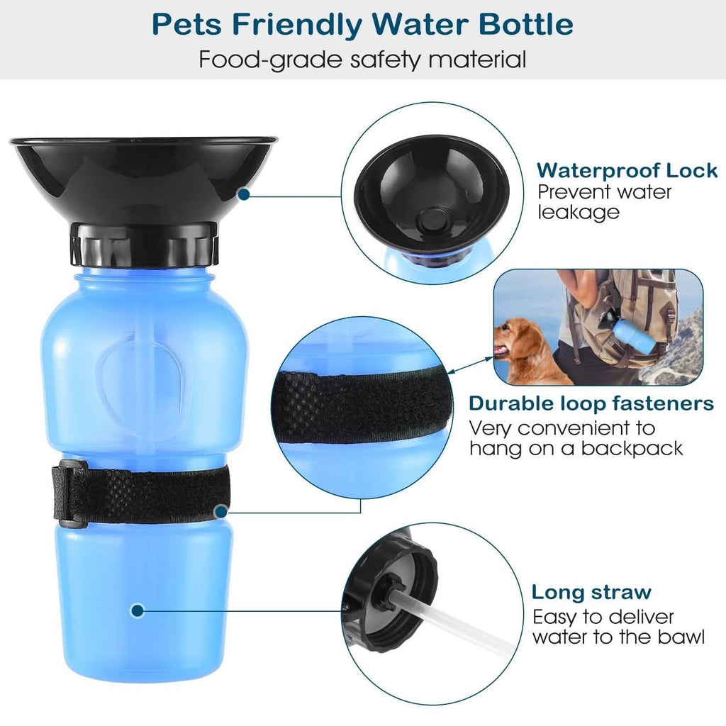 500ml Pet Water Bottle Portable Water Cup - PhishStones Products