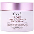 Rose Deep Hydration Face Cream W/damask Rose & Hyaluronic Acids  --100ml/3.3oz