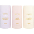 Lovery Variety By Lovery 3 Pc Deodorant Stick Set With Lavender & Rose & Vanilla And All Are 2.6 Oz