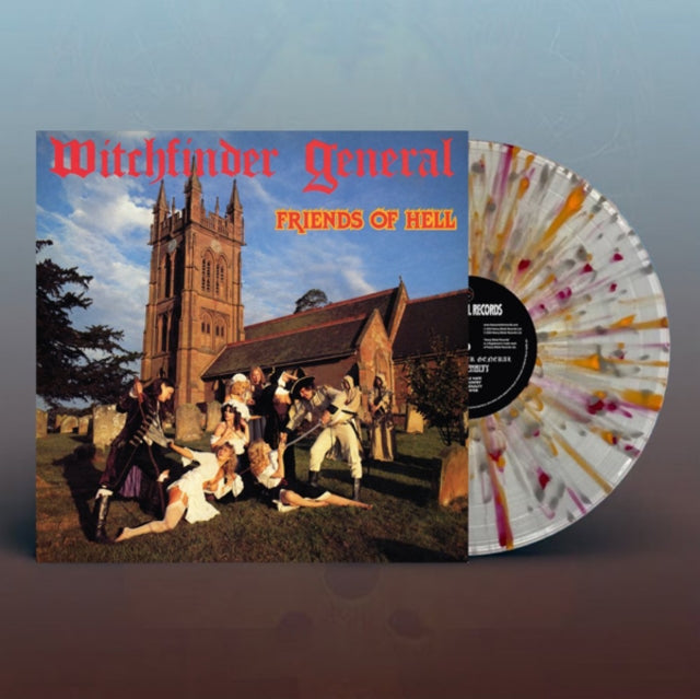 Witchfinder General - Friends Of Hell (Clear W/ Red, Orange & White Splatter LP Vinyl)
