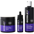 Bosleycurl Anti-thinning System (nourishing Shampoo 10.1 Oz, Hydrating Mask 10.1oz, Healthy Scalp Serum 2oz)