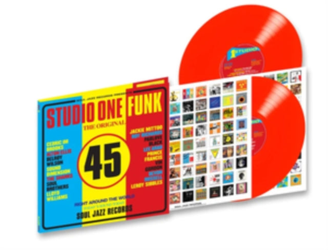 Soul Jazz Records Presents - Studio One Funk (2LP/Red Vinyl)