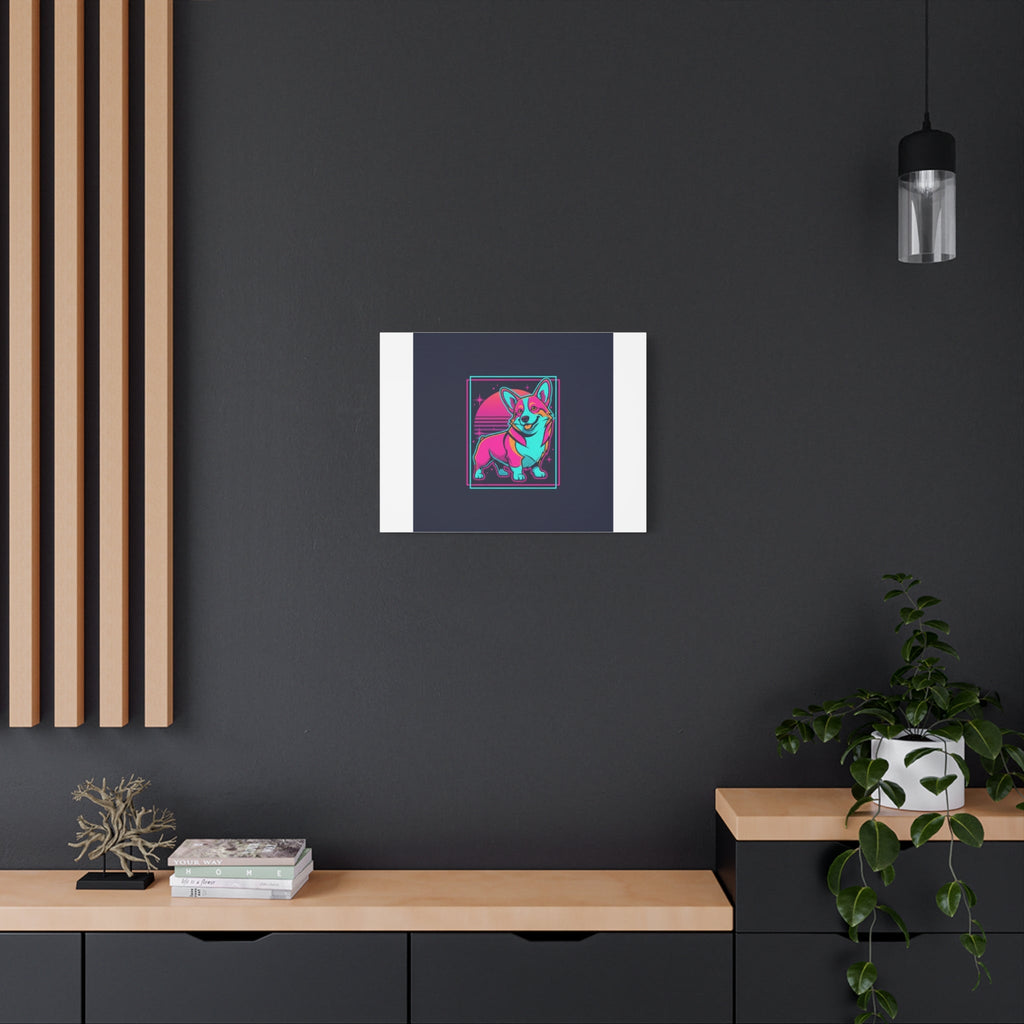Platonic Love Corgi Canvas | Friendship Valentine, Galentine’s Wall Art