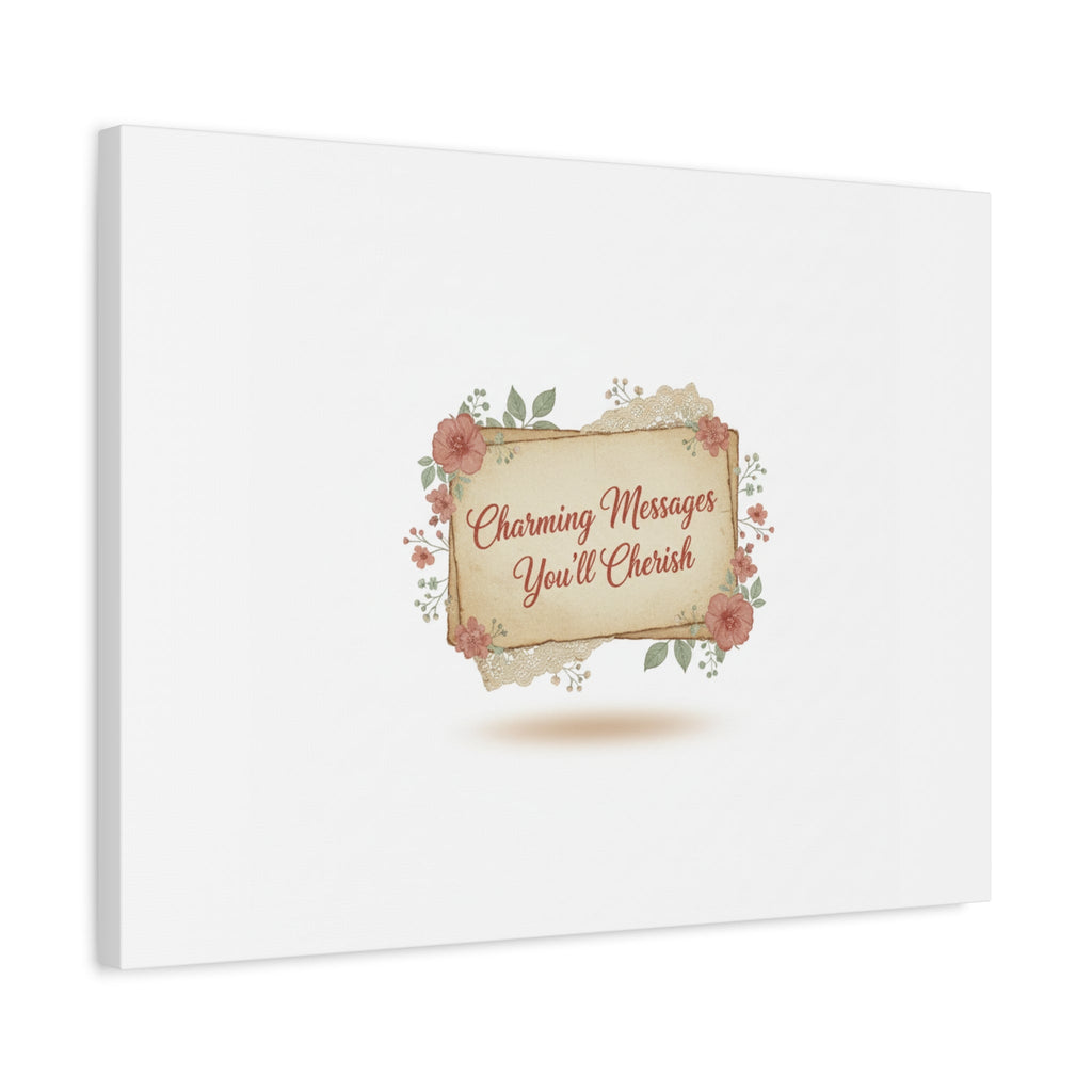 Love Letter Collage Canvas, Vintage Letter Art, Wax Seal Romance Print