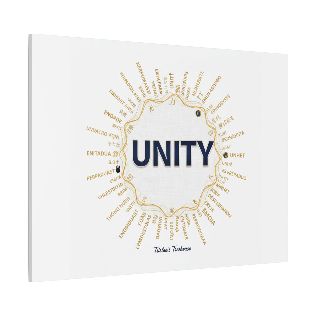 UNITY Canvas, Matte Stretched 1.25" | Dry January sober curious decor