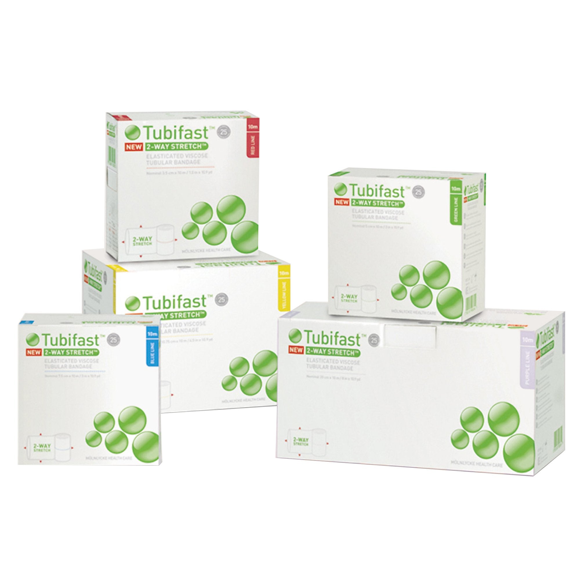 Tubifast® Dressing Retention Bandage Roll, 3 inch x 33 Foot 2438