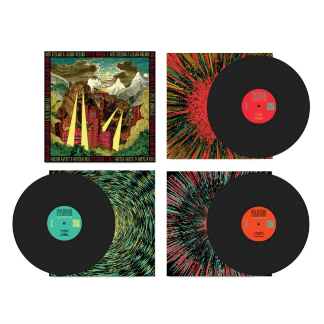 Live In Adelaide '19 (Fuzz Club Official Bootleg) & Teenage Gizzard (Fuzz Club Official Bootleg) (Deluxe Edition) & Murder Of The Universe (Transparent Green W/Mustard Yelow Splatter LP Vinyl) & Infest The Rats' Nest (Red/Black LP Vinyl)