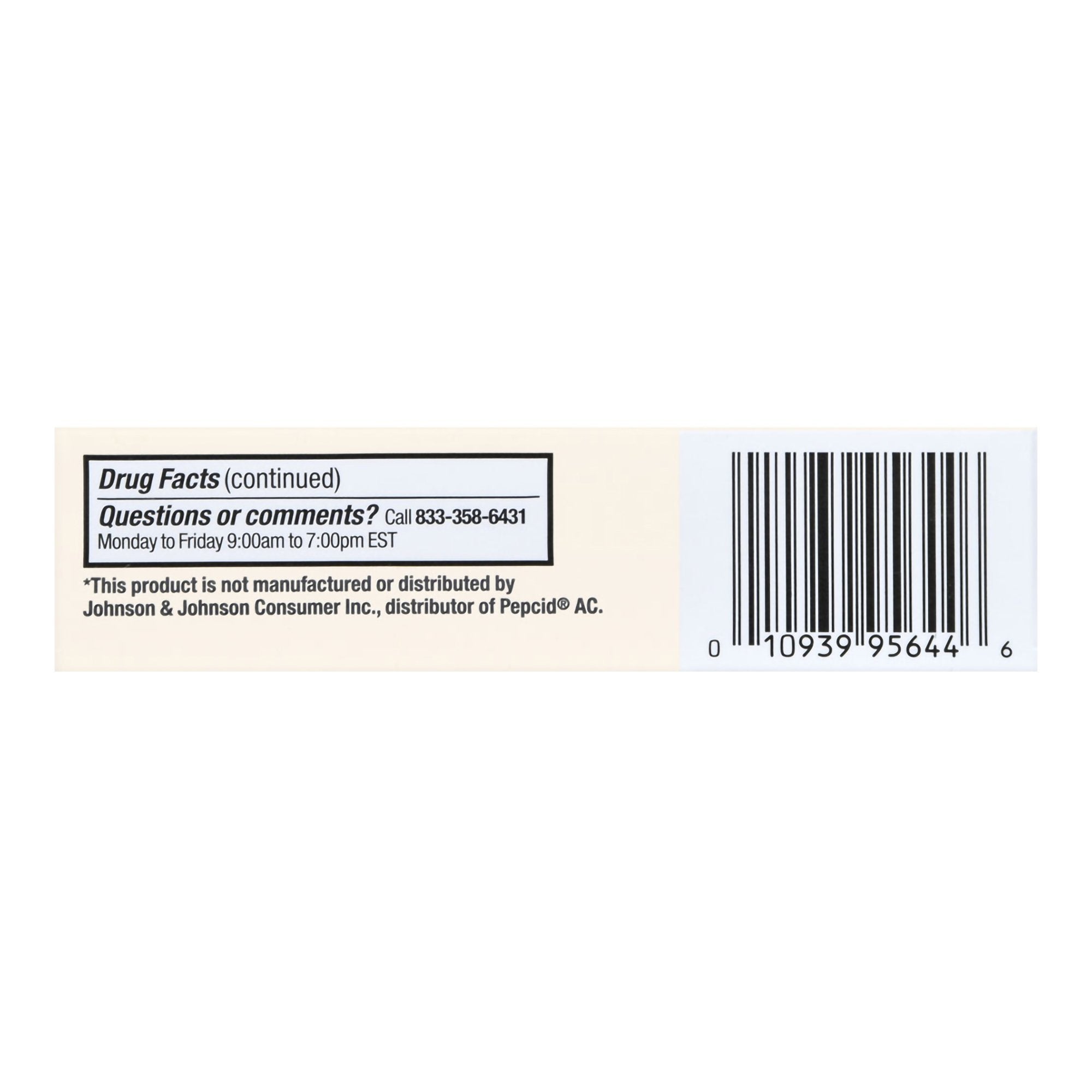 Foster & Thrive™ Original Strength Acid Reducer Famotidine Tablets 10 mg 70677110201