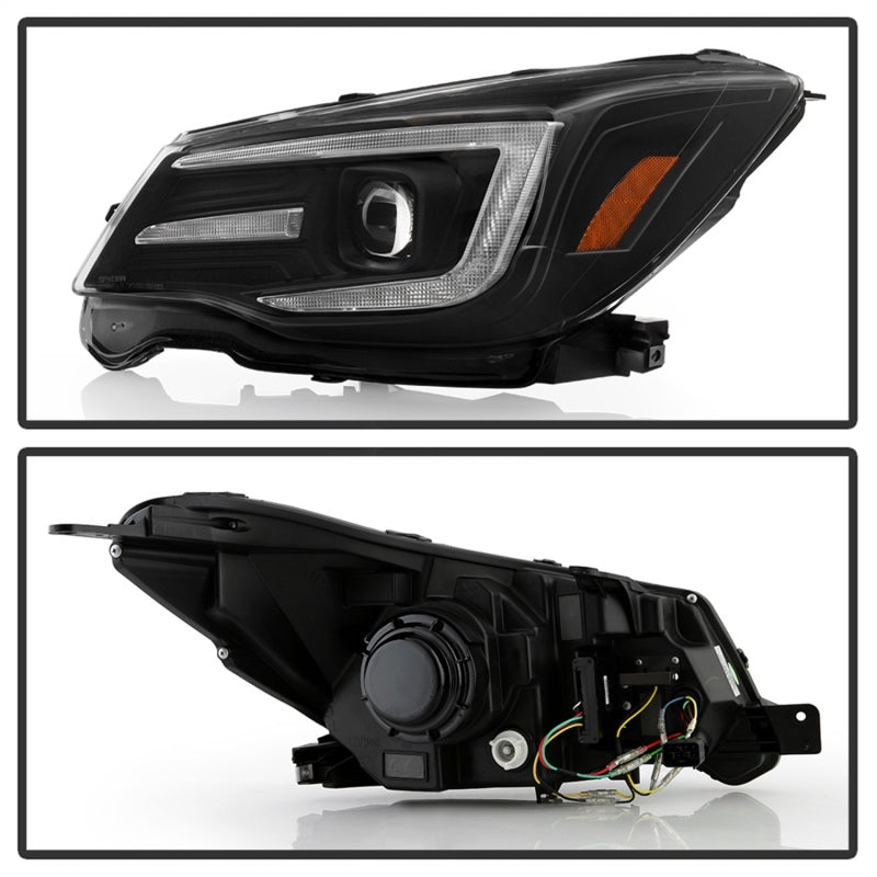 SPYDER Signature Subaru Forester 14-16 Halogen Model Only Headlights (PRO-YD-SUFO14SI-BK) 5088444