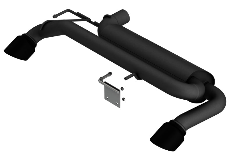 Borla 21-22 Ford Bronco 2.3L 4WD Touring Axle Back Exhaust w/ Black Coated Tips 11973CB