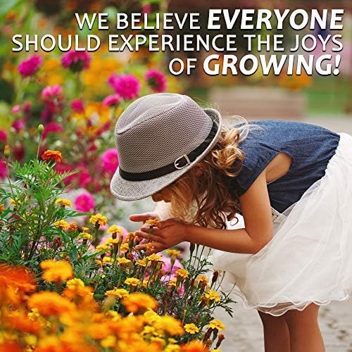 Rocky Mountain Wildflower Seeds Mix - 5 Lb Seed Pouch - 22 Wild Flower Seed Varieties - Annuals, Perennials and Bi-Annuals - Flower Garden