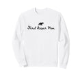 Feral Keeper Mom Funny Goalkeeper Sweatshirt - Trendy Graphic Men Women