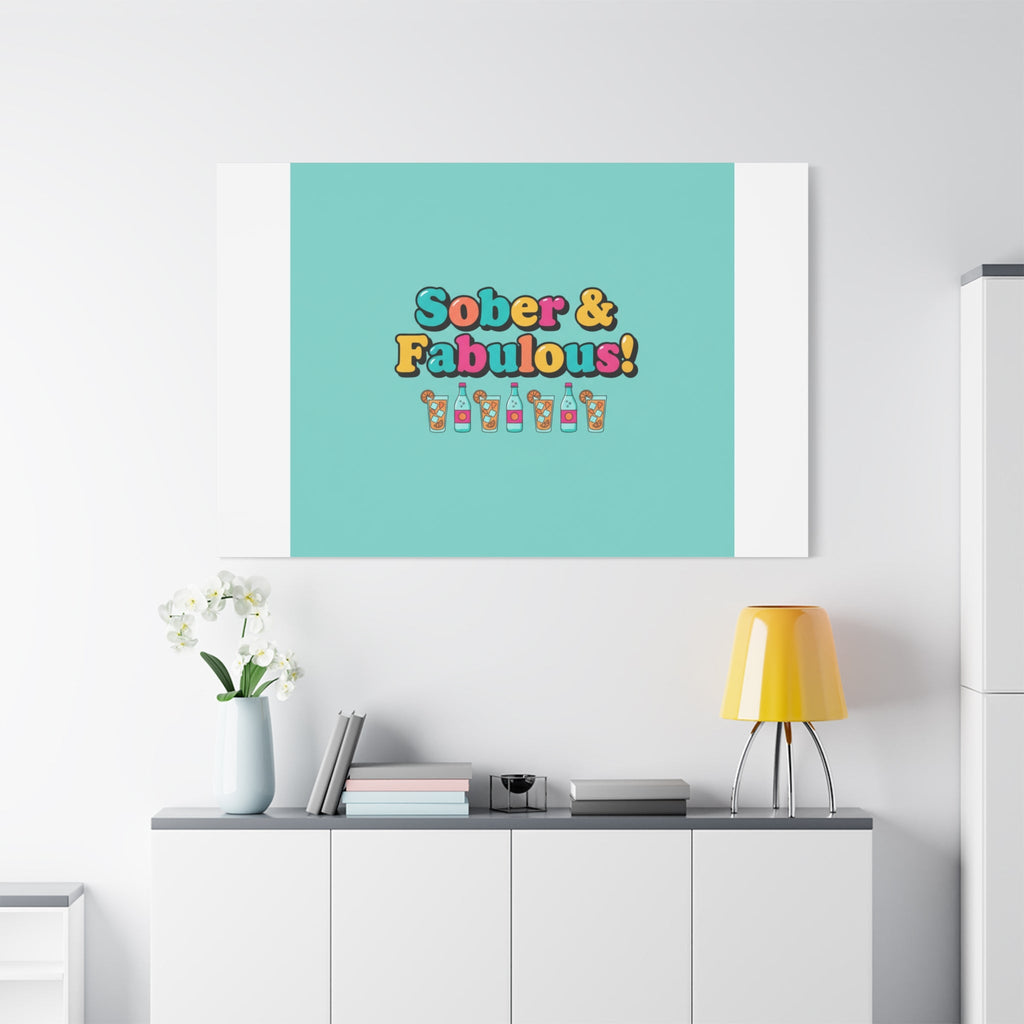 Sober & Fabulous! Canvas | Dry January, Mocktail Trend