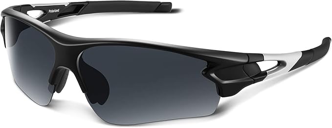 BEACOOL Polarized Sports Sunglasses for Men Women Youth Baseball Fishing Cycling Running Golf Motorcycle Tac Glasses UV400