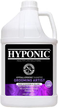 HYPONIC Grooming Artist Shampoo - Hypoallergenic Pet Shampoo for Groomers (Hand Scissoring & Volume (1 GAL))