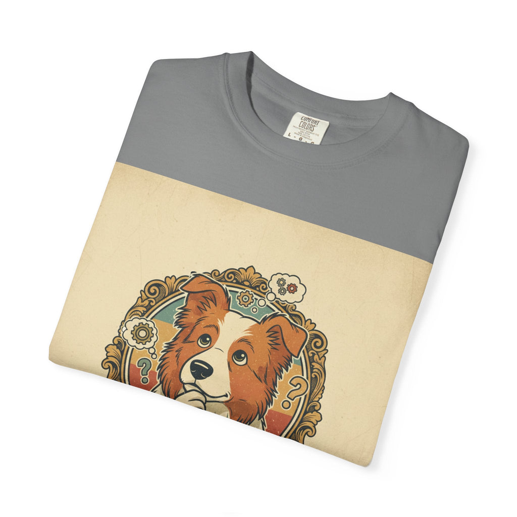 Overthinking Overrated Dog T-Shirt — Funny Dog Graphic Tee