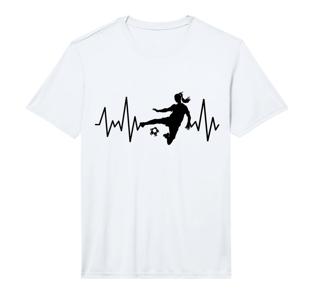 Soccer Soccer Player Or Soccer Lover T-Shirt - Minimalist Print Men Women