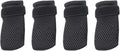 Cat Claw Covers-4pcs Cat Nail Caps Cat Nail Covers Caps Shoes Cats Socks Cat Booties to Prevent Scratching Cat Paw Protector Pet Grooming Booties for Bathing Shaving Checking