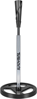 Portable Batting Tee for Baseball/Softball - Adjustable Height 24" to 46", 25" to 37", Baseball Practice Training Hand-Rolled Flexible Rubber Top & Heavy Duty Base for T-Ball, Youth & Adults