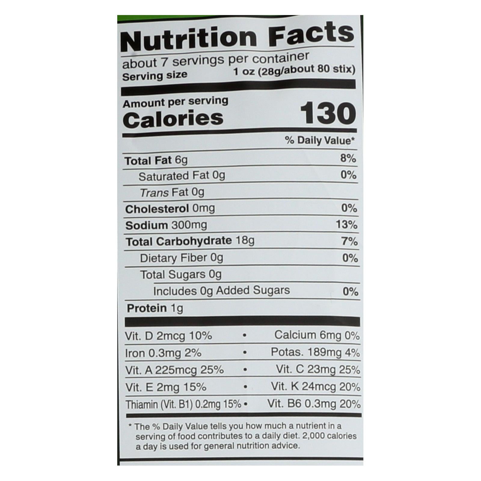 Good Health Sea Salt Veggie Stix (10 Pack, 6.25 Oz. Each)