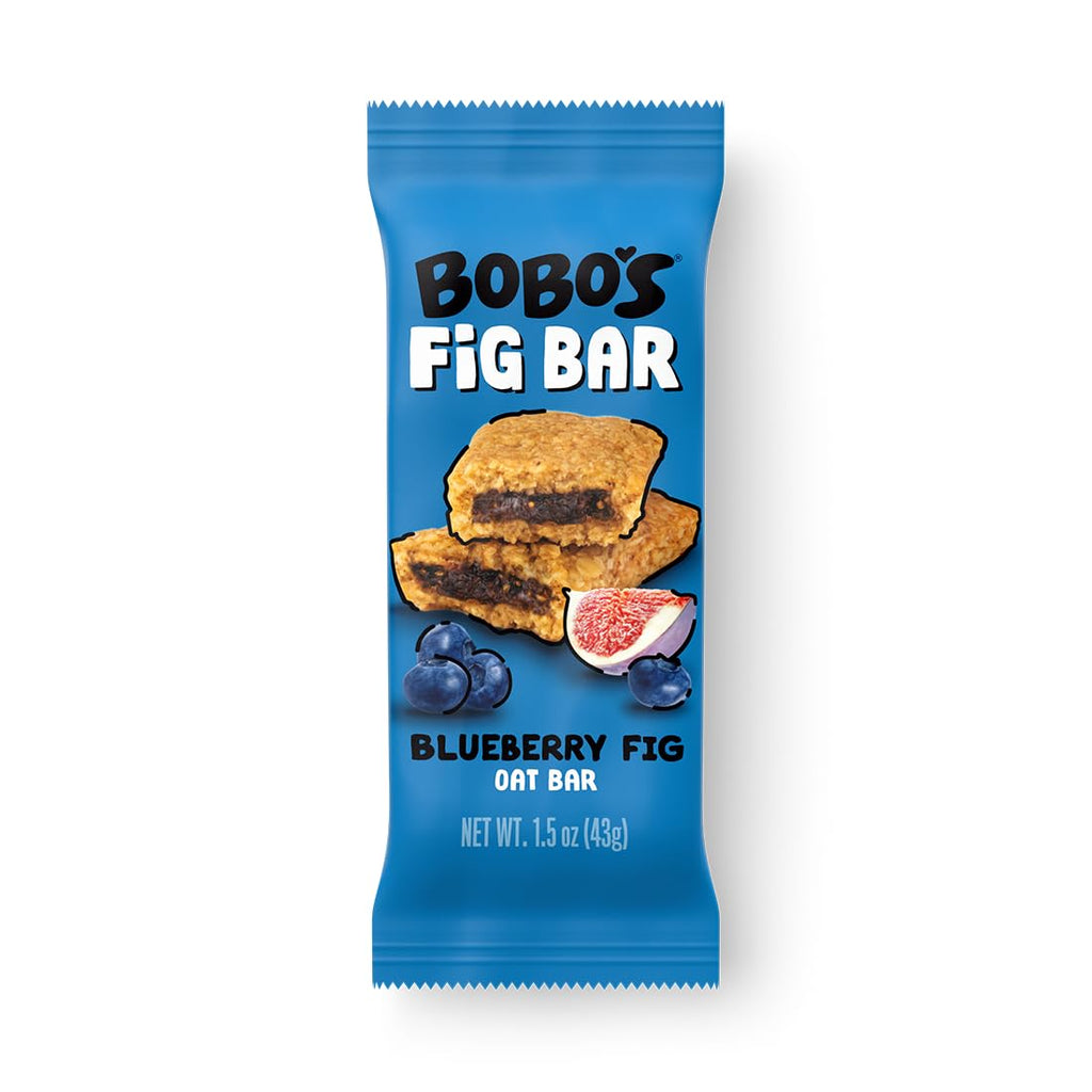 Bobo's Oat Bars Fig Blueberry Oat Bars - 6 Pack of 1.5 oz Bars