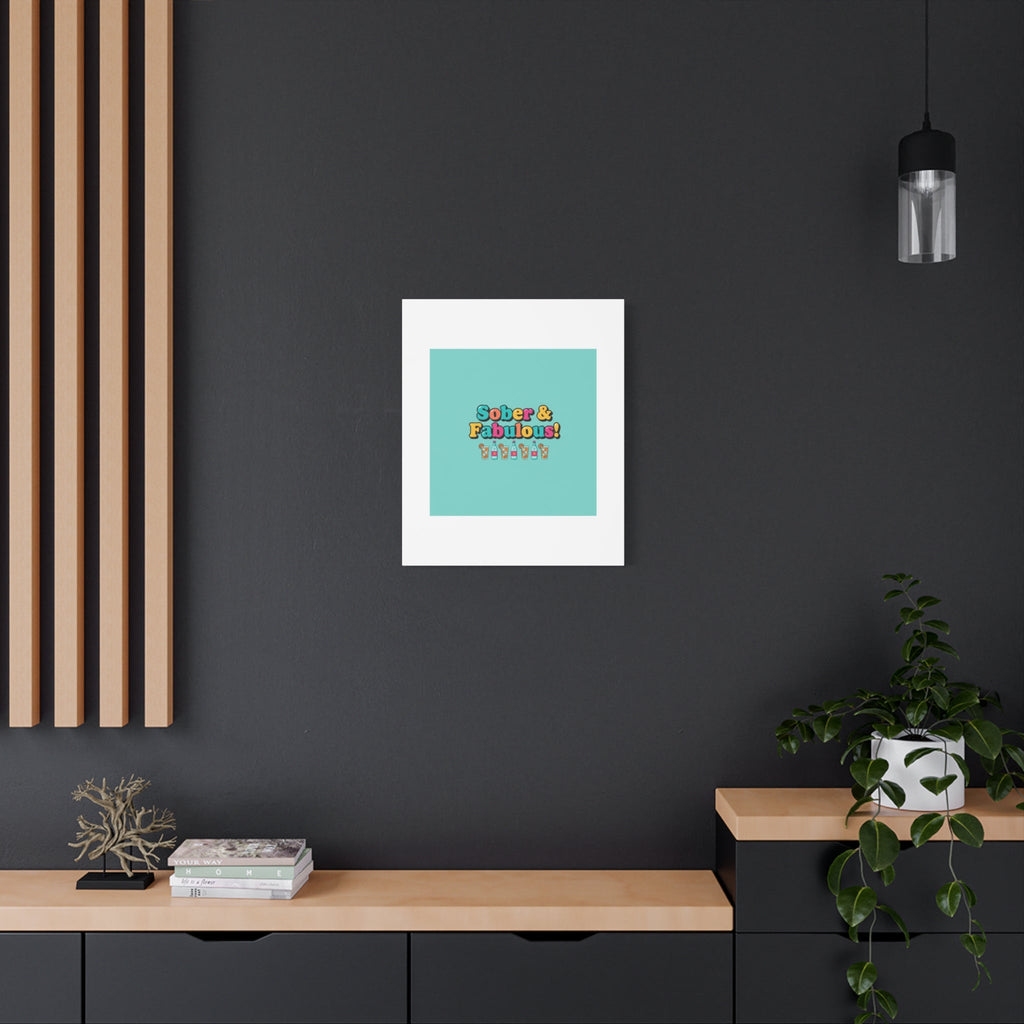 Sober & Fabulous! Canvas | Dry January, Mocktail Trend