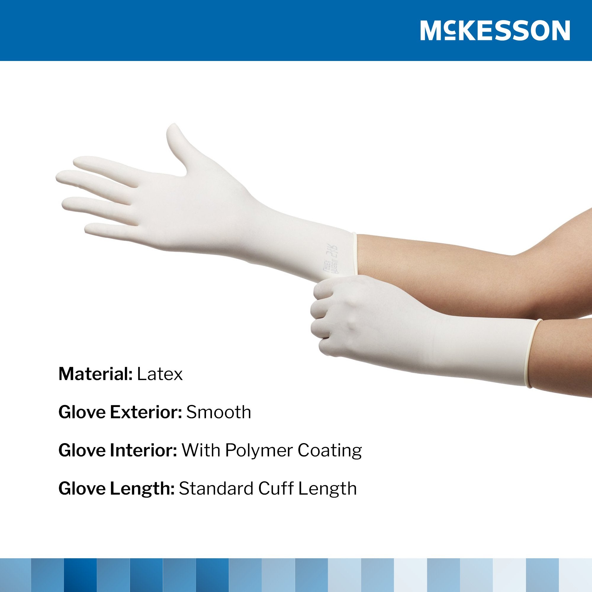 McKesson Perry® Performance Plus Surgical Glove, Size 8, Cream 20-1080N