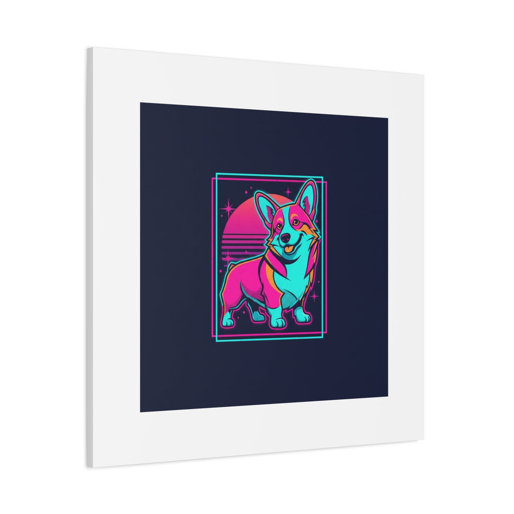 Platonic Love Corgi Canvas | Friendship Valentine, Galentine’s Wall Art