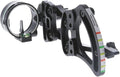 TRUGLO Range Rover Single-Pin .019" Dia Right-Handed Archery Hunting Moving Black Bow Sight with Standard Adjustment - Light Not Included
