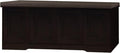 DINZI LVJ Shoe Bench, Entryway Storage Bench with Doors, Cushion, 2-Tier Shoe Rack with 8-Cubby, 47.2”L x 13.8”W Shoe Organizer Cabinet, Adjustable Shelf, Living Room, Bedroom, Espresso