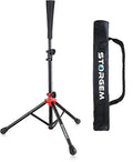 Storgem Batting Baseball tee Softball, Easy to Adjustable Height,Portable Tripod Stand Base Tee for Hitting Training Practice,with Carrying Bag
