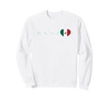 Mexico Flag Mexican Hispanic Sweatshirt - Casual Everyday Wear Men Women