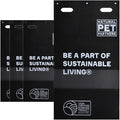 Commercial Pull-Strap Header Dog Poop Bags, 38% USDA Certified Plant-Based, Leak-Proof and Tear Resistant, For Parks, Apartments, and Public Pet Waste Stations, (3,200 Count)
