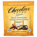 Chocolove - Dark Chocolate Salted Peanut Butter Bites, 3.5 oz (Pack of 8) - Dairy Free