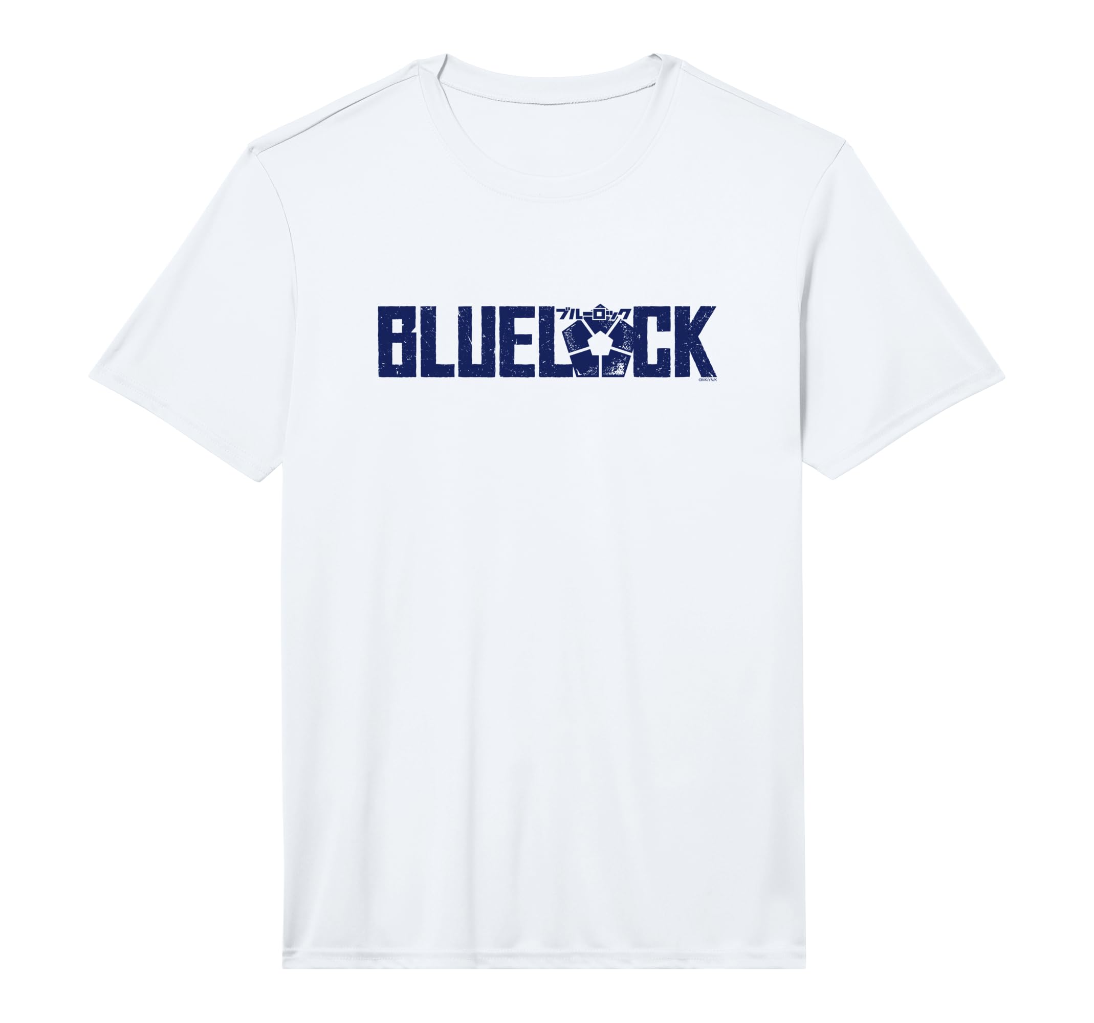 Mens Blue Lock Epic Blue Bold T-Shirt - Fun Novelty Design for Adults