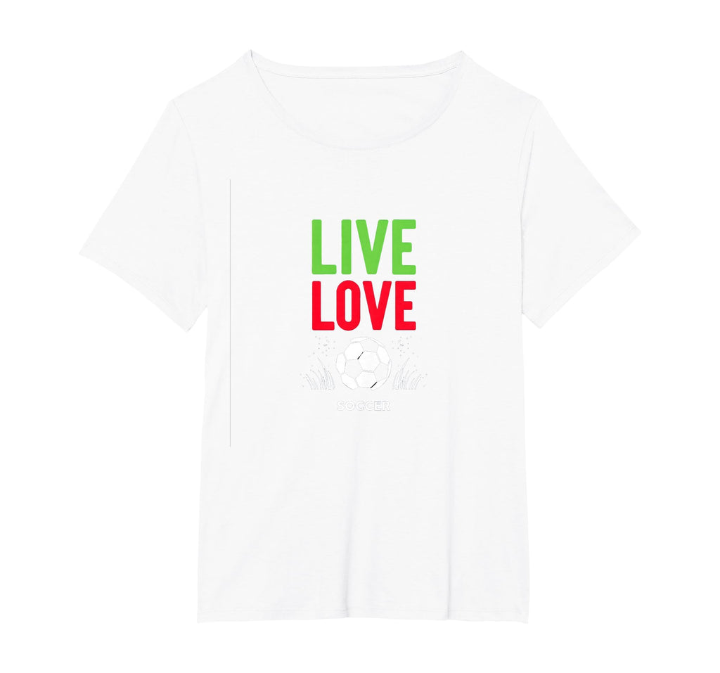 Live Love Soccer Inspiring Sports T-Shirt - Aesthetic Graphic Men Women